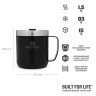 Термокружка Stanley Classic с ручкой 0,236 л, чёрная 10-11444-051