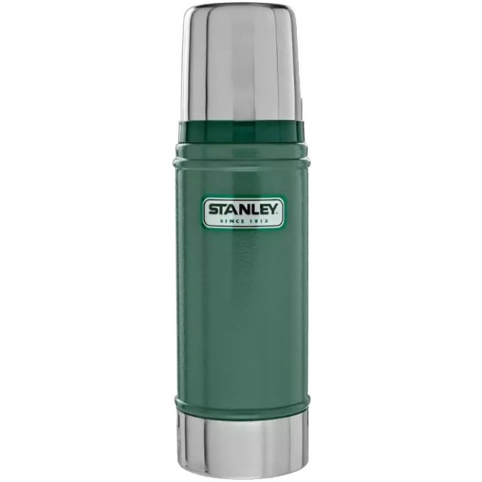 Термос Stanley Legendary Classic 0,47 л, тёмно-зелёный (10-01228-027)